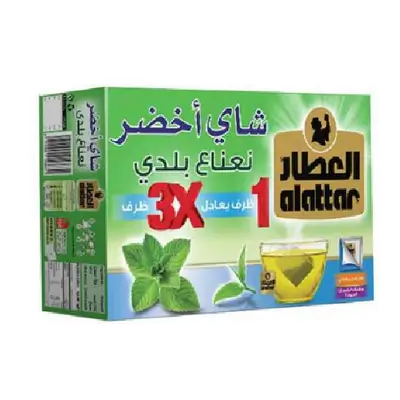 Al Attar Green Tea Mint Balad 100tb
